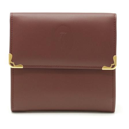 Cartier Vintage, Pre-owned Wallet Rood, Dames, Maat:ONE Size