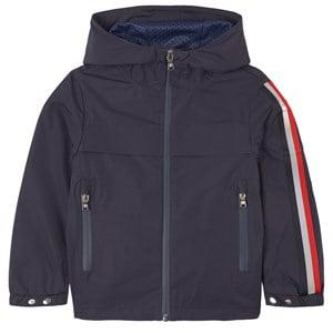 Kids - Moncler Navy Vaug Hooded Windbreaker 14 years - Coats and jackets - 14 years - Navy