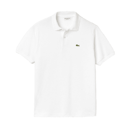 Lacoste Pikétröja, Classic Fit T-shirts Herr Vit 7