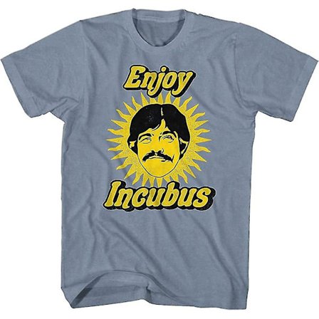 Incubus 90s Rock Njut av Incubus Happy Man Vuxen Kortärmad T-shirt Grafiska T-shirts