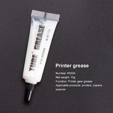 10g Elintarvikelaatuinen silikonirasva, monikäyttöinen, vähentää melua tulostimissa, pyöränketjuissa, laakereissa, O-renkaissa, vaihteiden huollossa