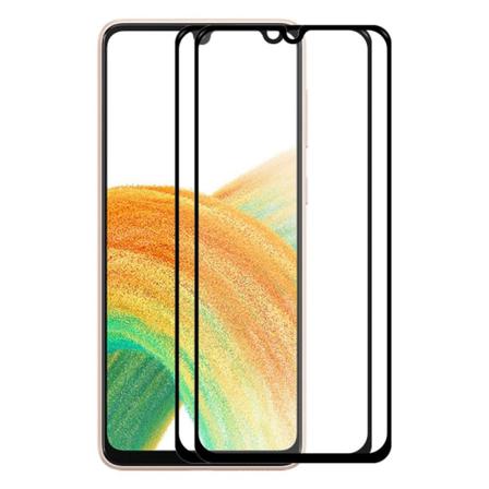 [2-pack] Härdat Glas Samsung Galaxy A13 4g Skärmskydd - Svart