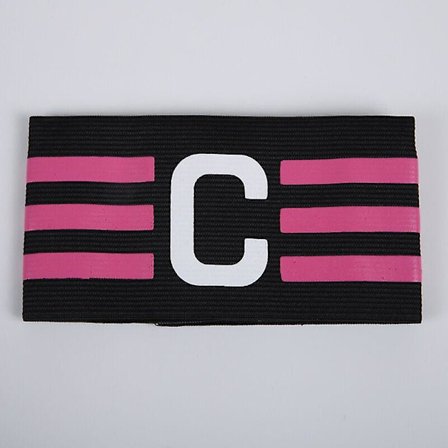 Fitnessudstyr 2stk Fodbold Kaptajn C Ærme Tag Sort C