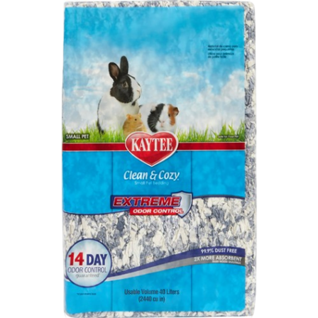 Kaytee - Clean & Cozy Extreme Odor 40 L - Smådyr - Bunnstrø og bomateriale - Burspon - ZOO.no