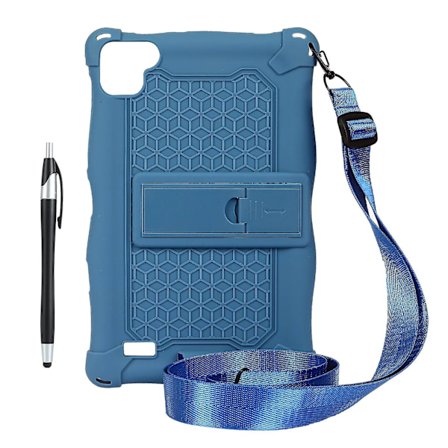 Tablet Cover til Galaxy Tab A7 Lite 2021 8.7 Tommer T220 T225 Silikone Cover Tablet Stand med Pen og