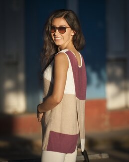 Strikkeoppskrift Topp Trinidad - Viking of Norway