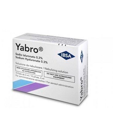 Yabro 10 Flaconi 3ml Acido Ialuronico 0,3%