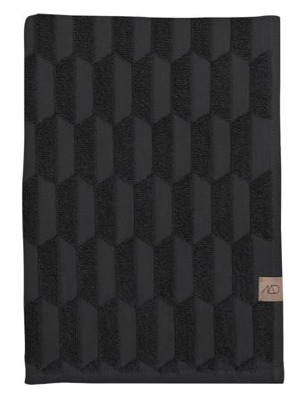 Geo Guest Towel, 2Pack Home Textiles Bathroom Textiles Towels & Bath Towels Guest Towels Musta Mette Ditmer