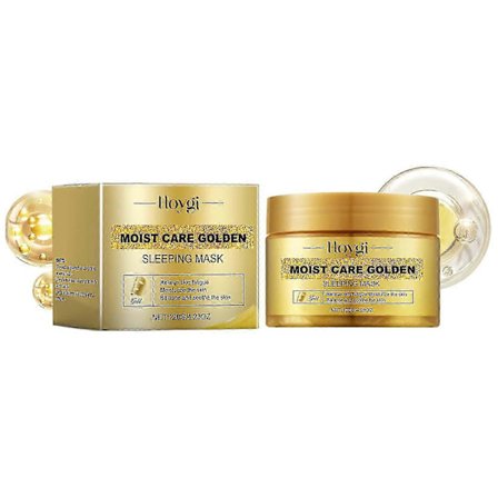HOYGI Golden Sleep ansiktsmaske Fuktighetsgivende, Vannlåsende, Lysnende, Hudpleie, Fuktighetsgivende, Lettere Linjer, Oppstrammende, 