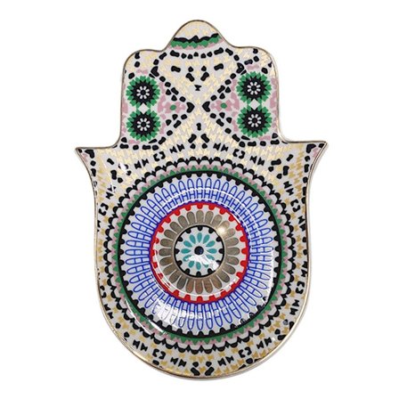 Keramisk smykkefat tekoppunderstell D D