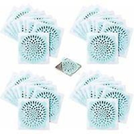 Badrumshårfilter - 40 st dusch, handfat, golvbrunn, badkar, avloppssil - Avloppsskydd