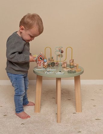 Little Dutch Little Dutch - Aktivitetsbord - Little Farm - Green - ONE SIZE 39 cm