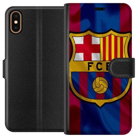 Kompatibelt Plånboksfodral till Apple Apple iPhone X FC Barcelona Fotbollsklubb Spanien La Liga traditionsrik klubb med offensivt spel, stora namn oc