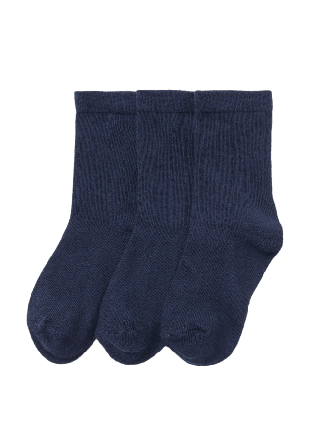 Å KIDS Enfärgade strumpor, 3-pack Strumpor Blå 26/29