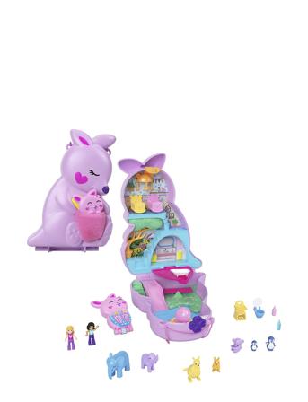 Mama & Joey Kangaroo Purse Toys Playsets & Action Figures Movies & Fairy Tale Characters Multi/patterned Polly Pocket