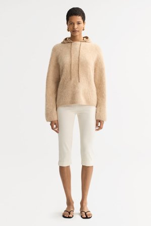Soft Goat - Alpaca crewneck - S - Light Camel