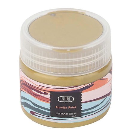 100 ml akrylmaling kunstner maleri pigment kunsthåndværk maleri tegning maling (bronze) YEMAA