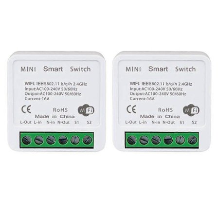 WiFi Älykäs Kytkin Valokytkin, APP Kauko-ohjaus, Ääniohjaus, DIY-tila, Ajastintoiminto, LAN Con