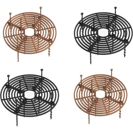 4 st gallerbloms krukor, krukskydd, blomkruks golvskydd, blomkruks skydd mot katter, barn, husdjur