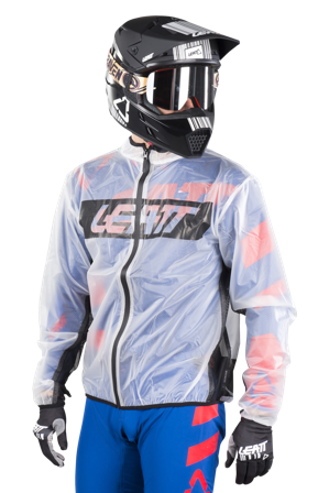 Regenjacke Leatt Race Cover Transluzent XL
