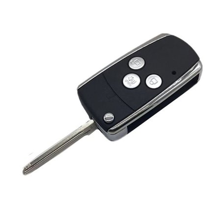 Bilnøkkelskall med 3 knapper for Toyota Corolla