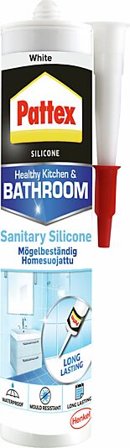 PATTEX SILIKON SANITÆR HVIT 280ML