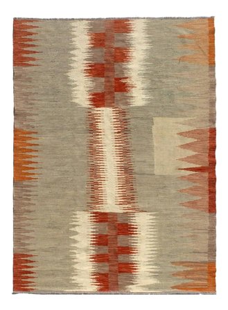 Modern Kaudani Kelim Teppich 169X240 Wolle