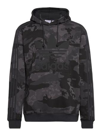 Camo Aop Hoodie Hettegenser Genser Grå Adidas Originals*Betinget Tilbud