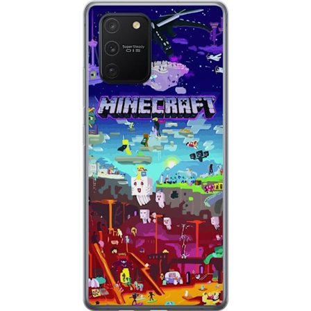 Yhteensopiva Puhelinkuori Samsung Samsung Galaxy S10 Lite MineCraft