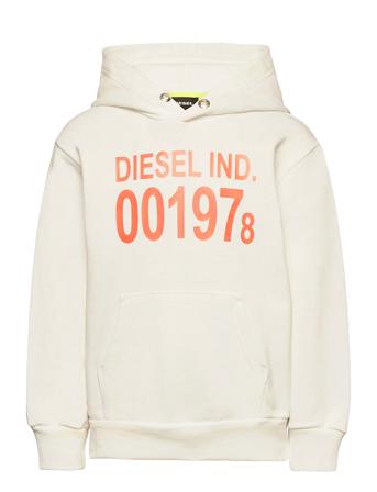 Sgirkhood Over Sweat-Shirt Cream Diesel