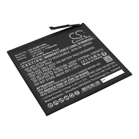 Akku Tabletti varten Huawei MatePad 11, DBY-W09, DBY-W09