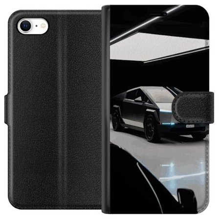 Yhteensopiva Lompakkokotelo Apple iPhone 6 Tesla Cybertruck futuristinen sähköauto konseptisuunnittelu pimeässä studiossa moderni auto kuvitus tek
