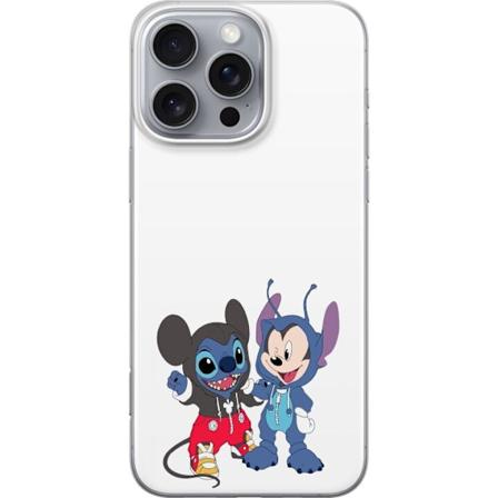 Apple iPhone 16 Pro Max Gjennomsiktig deksel Stitch Mikke Mus