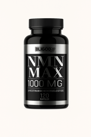 NMN MAX 500 mg – 120 kapsler – β-nikotinamid mononukleotid