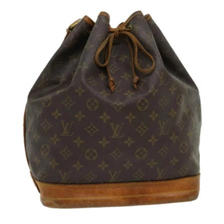 Louis Vuitton Vintage, Pre-owned Noe Monogram Bag Bruin, Dames, Maat:ONE Size,leer