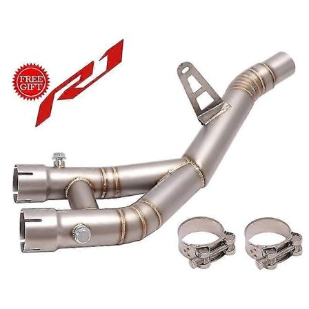 Katalysaattorin Poistoputki YAMAHA R1 YZF-R1 R1 MT-10 2015 - 2021 Moottoripyörän Äänenvaimentimen Pakoputken Keskilinkkiputken Poistaja Parannettu-