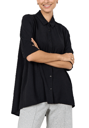 Soyaconcept Sc-Cath 2 Shirt Skjortor Dam Svart M