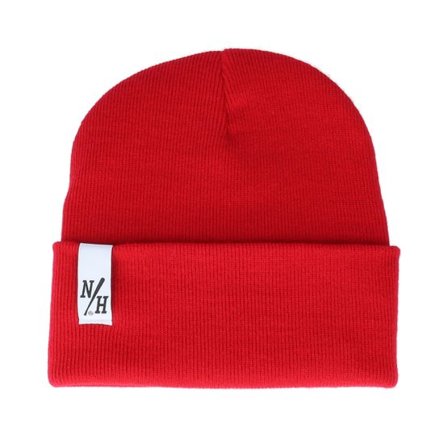 Northern Hooligans - Röd cuff Beanie - Batts Beanie Classic Red Cuff @ Hatstore