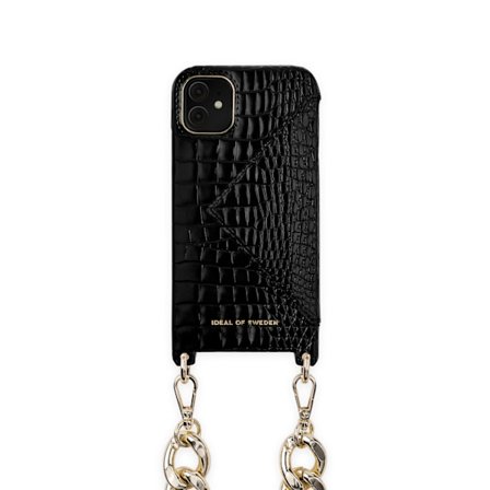 Necklace Case iPhone 11 / XR Neo Noir Croco