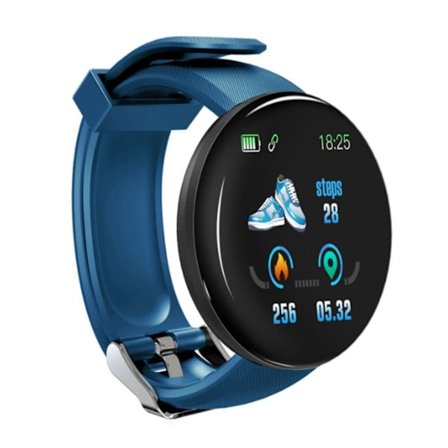 Smart Watch Bluetooth Smartwatch BLÅ