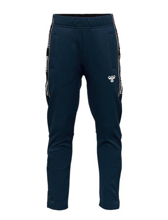 Hmlask Pants Sweatpants Hyggebukser Blå Hummel