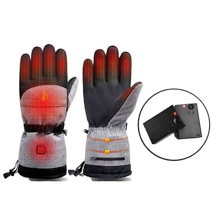 Opvarmede handsker til mænd og kvinder, elektriske opvarmede skihandsker bedste gave