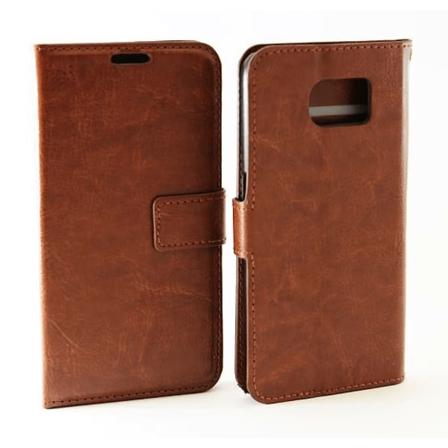 Crazy Horse Wallet Samsung Galaxy S6 (g920f) Brun
