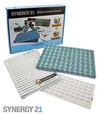 SYNERGY 21 Widerstandssortiment E12 Drahtwiderstände 5% SET