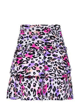 Kmgselma-Molly Layered Smock Skirt Ptm Patterned Kids Only