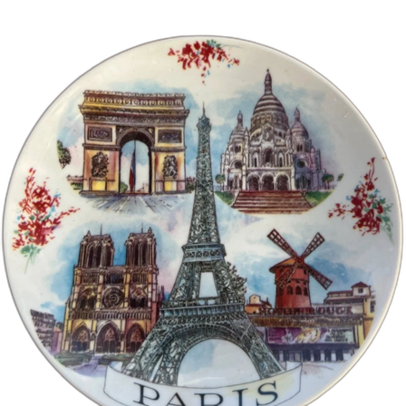 Väggtallrik Paris
