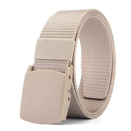 150 cm Herre Militær Automatisk Spenne Nylon Belte Outdoor Huntin Khaki