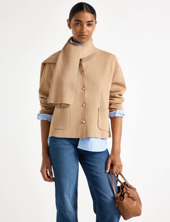 Lindex Jacket Carly - Beige - S