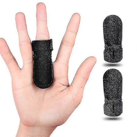 2 stk. Trigger Finger Skinne, Finger Skinner For Tommel, Pekefinger, Midtfinger, Ringfinger Og Lillefinger, Fingerstøttebeskyttelse
