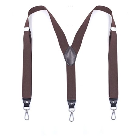 Seler til mænd, superstærke, 3,5 cm brede, med roterende krog og elastisk rem, bruges til jeans-XF4-